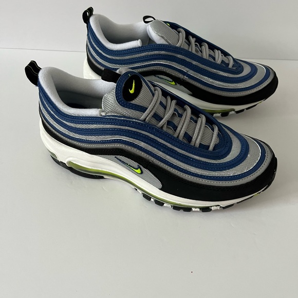 nike air max 97 plus white navy
